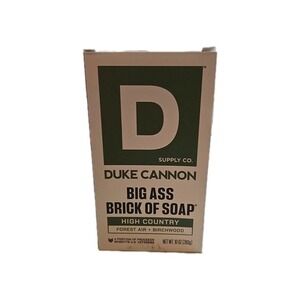 Duke Cannon Big Ass‎ Brick of Soap High Country Forest Air Birchwood 10 oz Mens